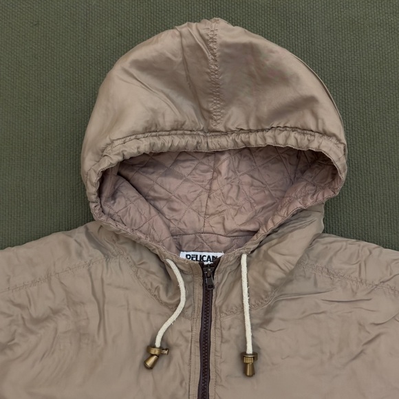 Vintage 90s Silk Bomber Jacket Cropped with Hood - Picture 2 of 15